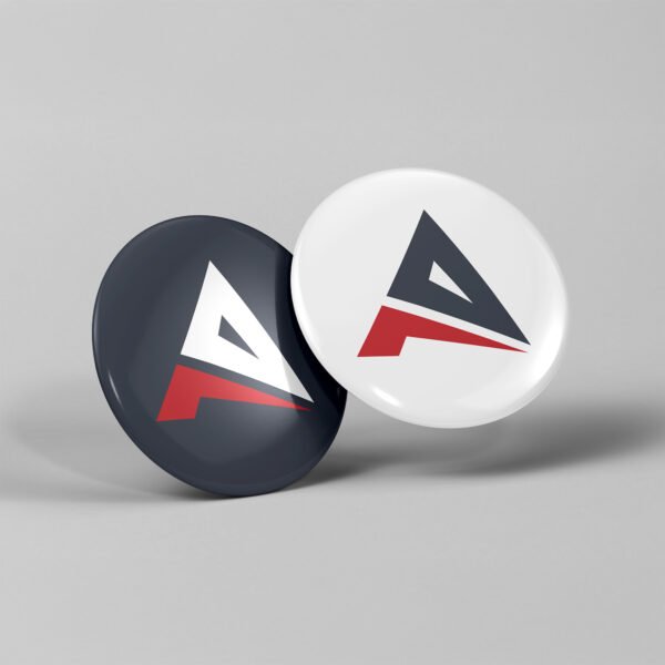 Action8 custom pin badge printing corporate KSA